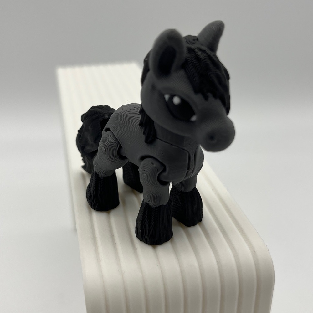 3D printed Clydesdale Horse mini Fidget Toy Fun Collectible Stress …